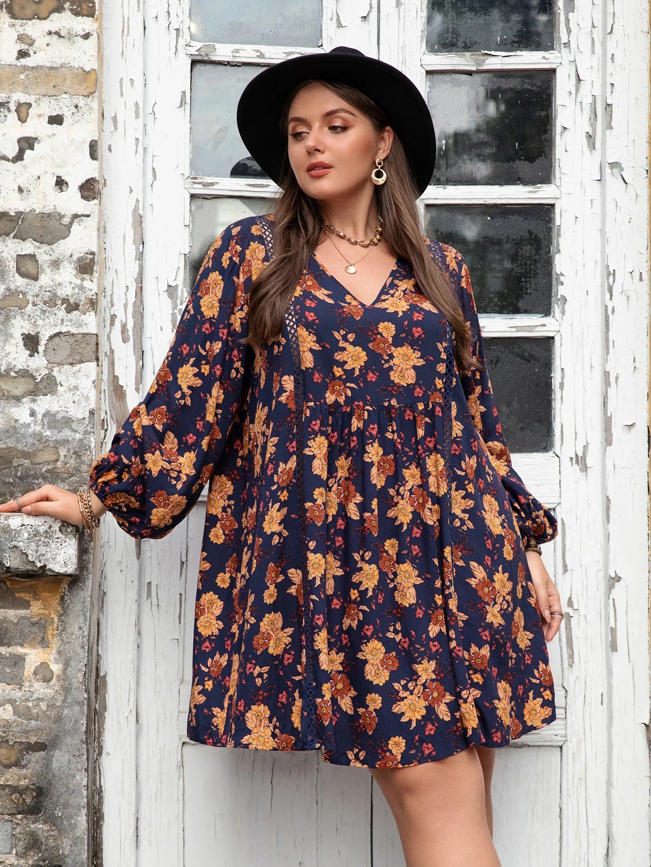 Vardi Dante™ Jennifer Plus-Size Zomerjurk | Rustiek & Casual