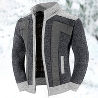 Wollen Vest met Rits en Trui - Leon