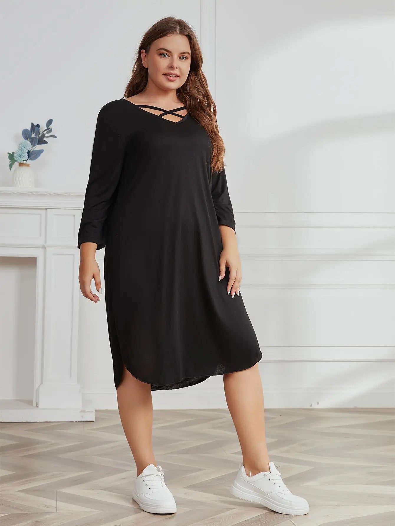 Vardi Dante™ Gemma Plus-Size Zomerjurk | Casual & Stijlvol