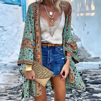 Trendige Boho Dames Vest met Patroon – Elara