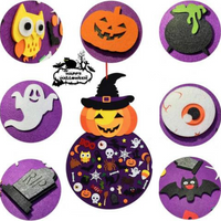 Halloween DIY Feltboard met Pompoen – SpookyBoard