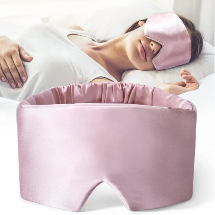 Luxe Slaapmasker van Zuivere Moerbeizijde - LunaPure