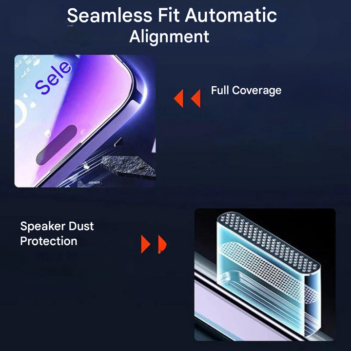 3-in-1 iPhone Screenprotector - iShield Privacy