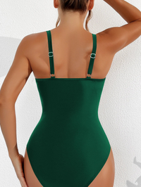 Dames badpak met mesh en push-up effect – Chiara