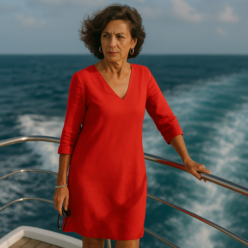 Zomerse Jurk met Unieke Uitstraling – Mila