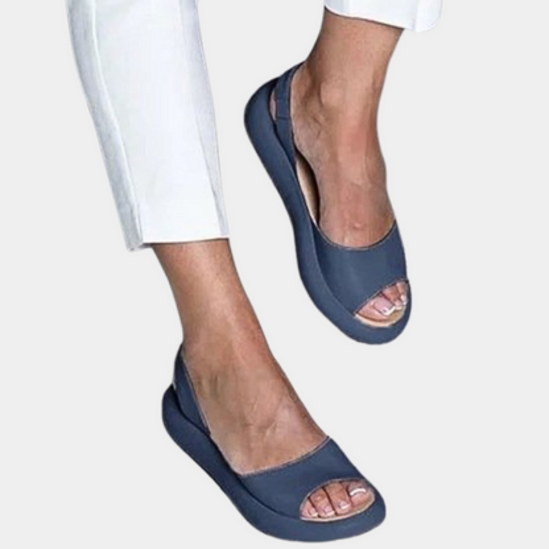 Comfortabele dames zomerschoenen met dikke zool – Tilda