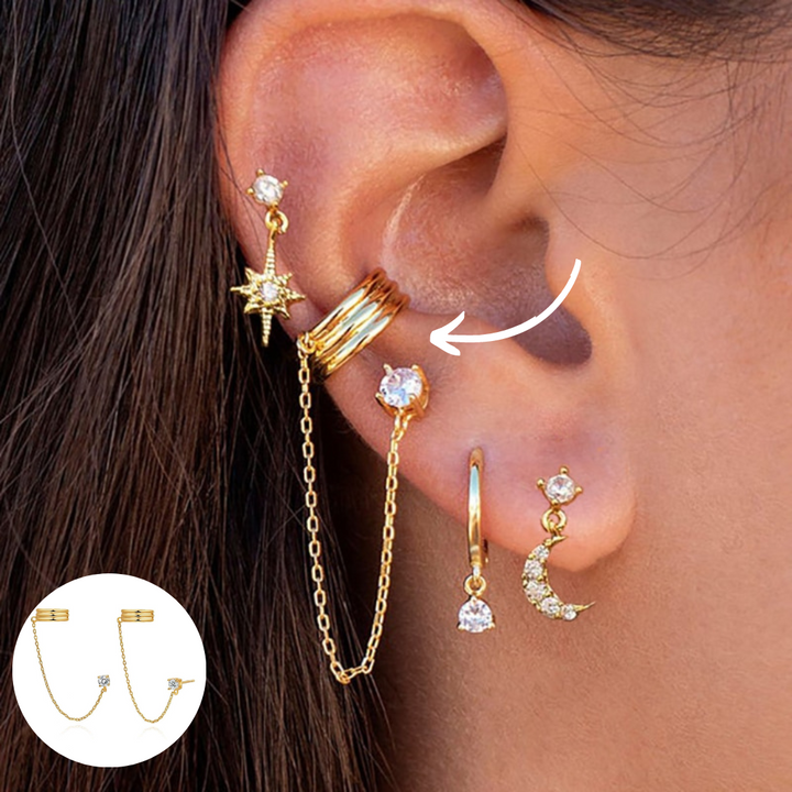 Boho Chic Oorbellen Set - Amira