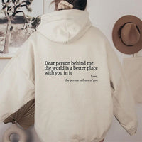 Stijlvolle Hartverwarmende Dames Hoodie - Aurora