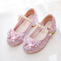 Glitterschoen Isla – Comfortabele Instapper met Pailletten & Parels voor Meisjes