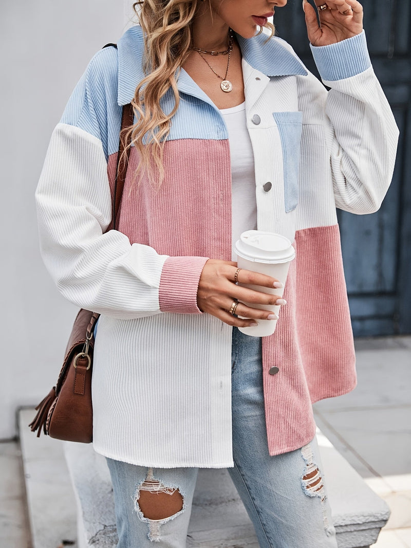 Kleurvolle Blouse met Knoopsluiting - Lina
