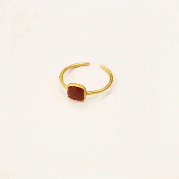 Vintage Emaille Ring - Elvira