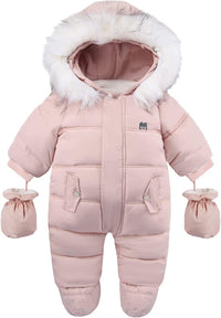 Baby Winter Jumpsuit Met Capuchon