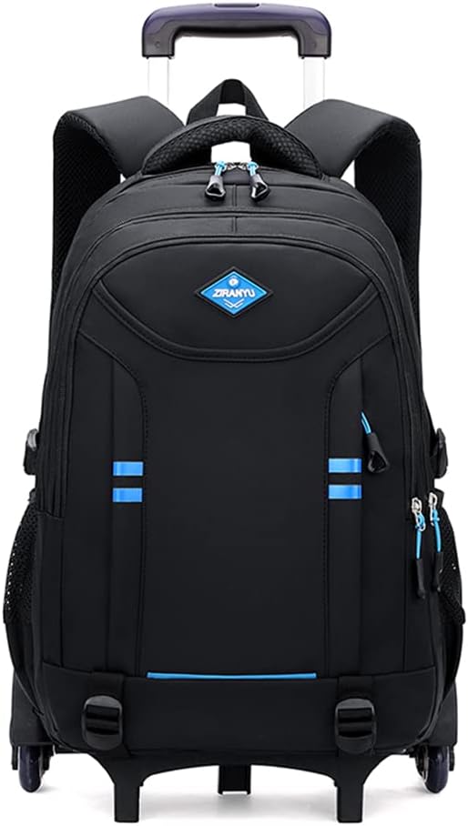 Multifunctionele Rugzak met Wielen voor Jongens – Veranderbare Trolley Tas