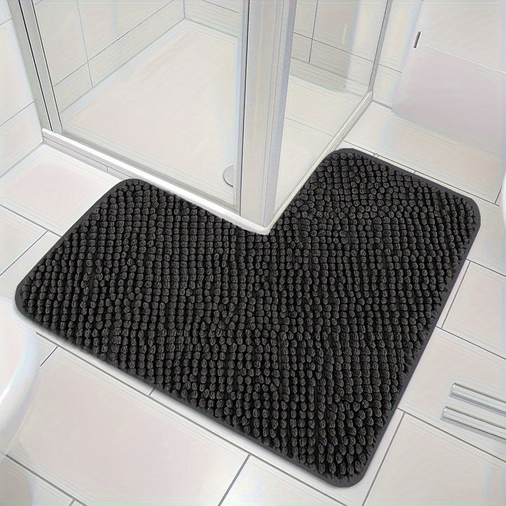 Luxe L-vormige Antislip Hoekdouchemat - Evelyn