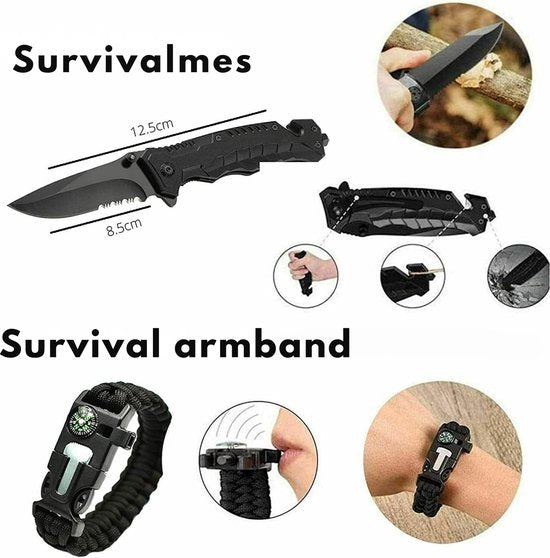 15-in-1 Noodpakket - SurvivorX