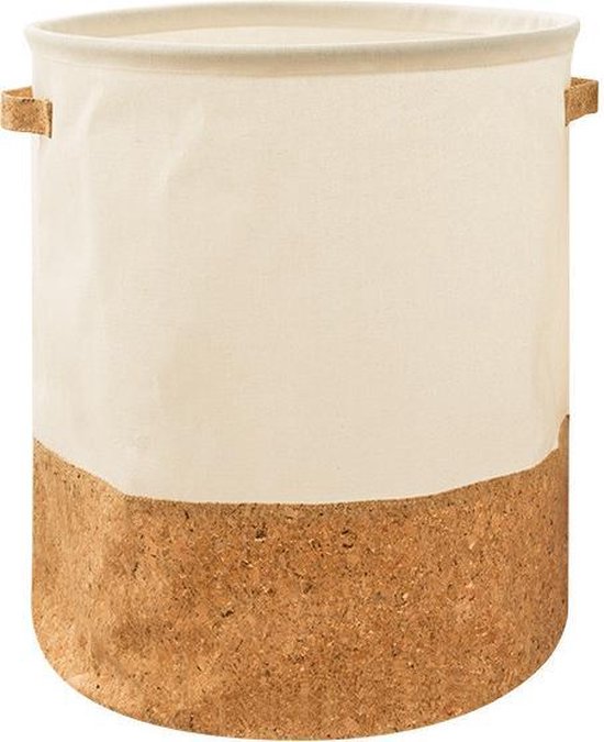Stijlvolle Katoen Linnen Was- en Speelgoedmand - EcoNest
