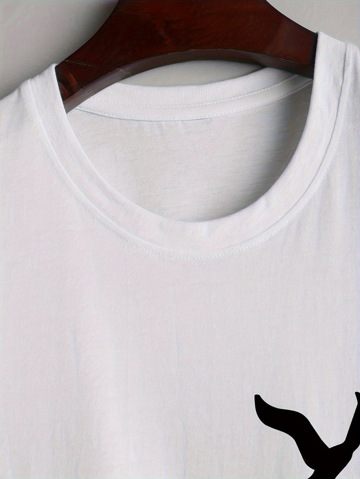 Koszula męska bez rękawów z bawełny z nadrukiem ptaków - Noah