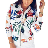 Lange Mouwen Dames Zomerjas met Bloemenprint – Liora