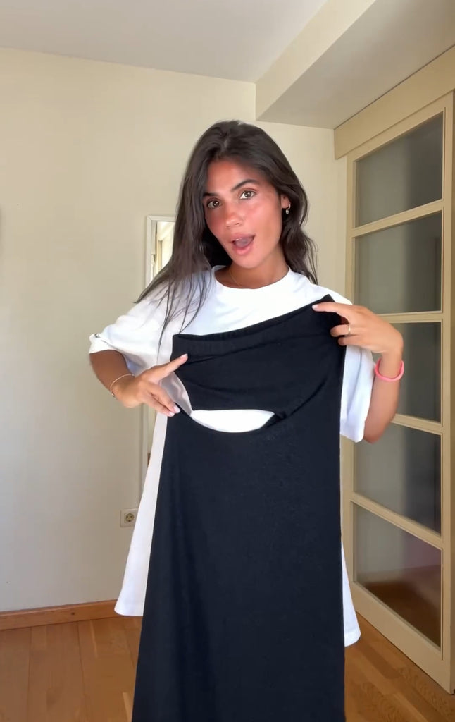 Modna sukienka bandeau na lato z elastycznym dopasowaniem - Viviane