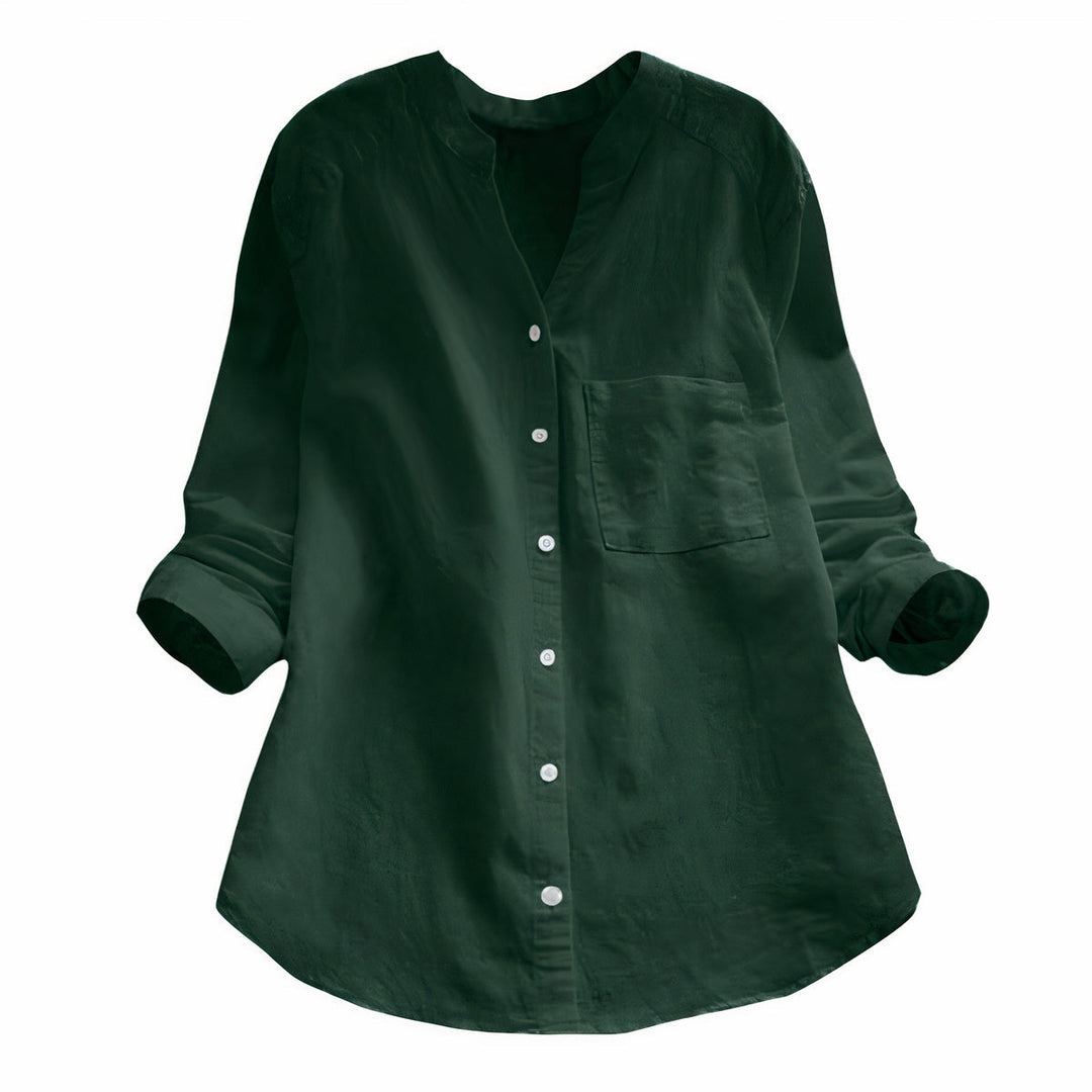Luchtige Katoenen Linnen Dames Blouse – Maëlle