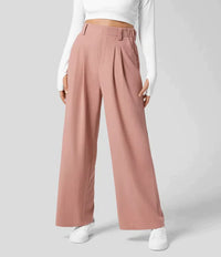 Comfy Dames Pantalon met Wijde Pijpen - Amara