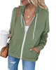 Dames Zipped Hoodie - Mila