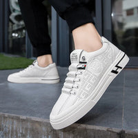 Heren Sneaker van Geperforeerd Leer met Lichtgewicht Constructie – Ethan