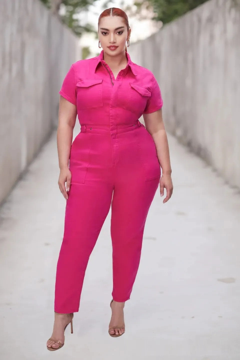 Vardi Dante™ Isa Plus Size Jumpsuit | Stijlvol & Casual