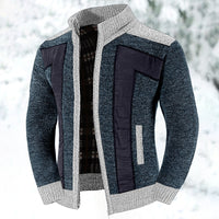 Wollen Vest met Rits en Trui - Leon
