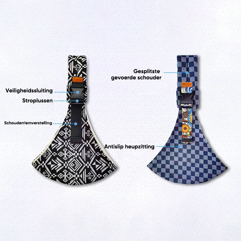 Ergonomische Verstelbare Draagzak - SnuggleRide