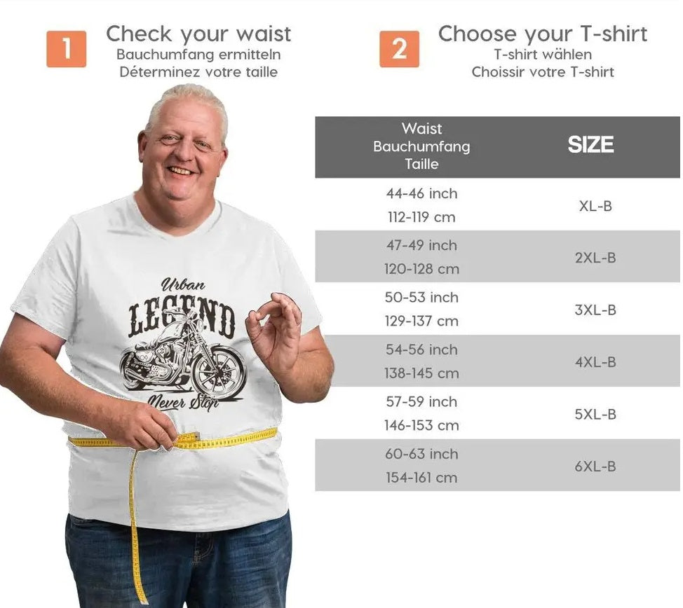 Vardi Dante™ Legend T-shirt | Inspirerend Plus Size T-Shirt