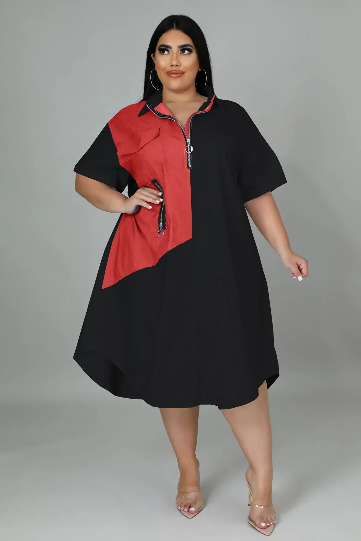 Vardi Dante™ Lalaine Plus-Size Jurk | Vrolijk & Trendy