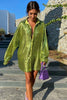 Oversized Glitter Blouse Voor Dames