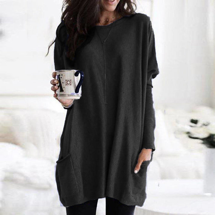 Oversized Dames Trui met Zakken – Yara