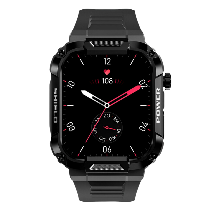 Robuuste Smartwatch voor Heren - IronPulse X1