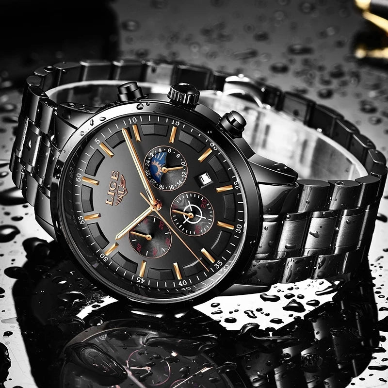 Robuust Stalen Militair Horloge - SteeleX