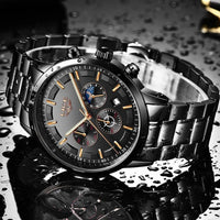 Robuust Stalen Militair Horloge - SteeleX