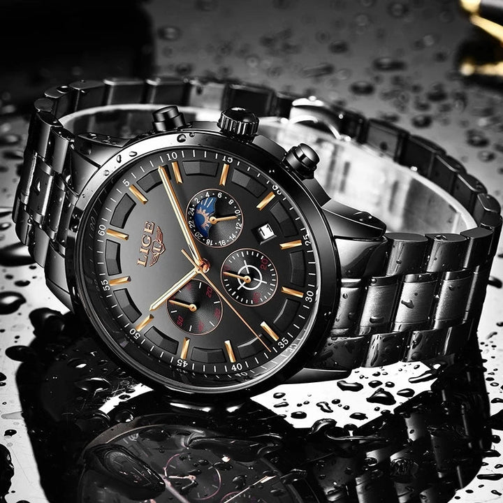 Robuust Stalen Militair Horloge - SteeleX