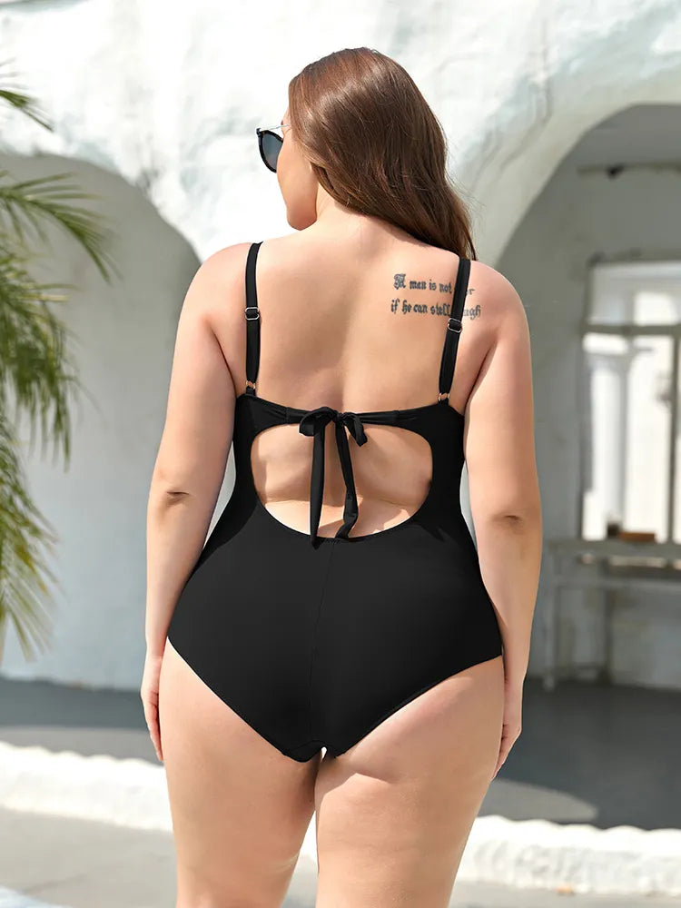 Vardi Dante™ Livia Plus-Size Badpak | Effen & Stijlvol