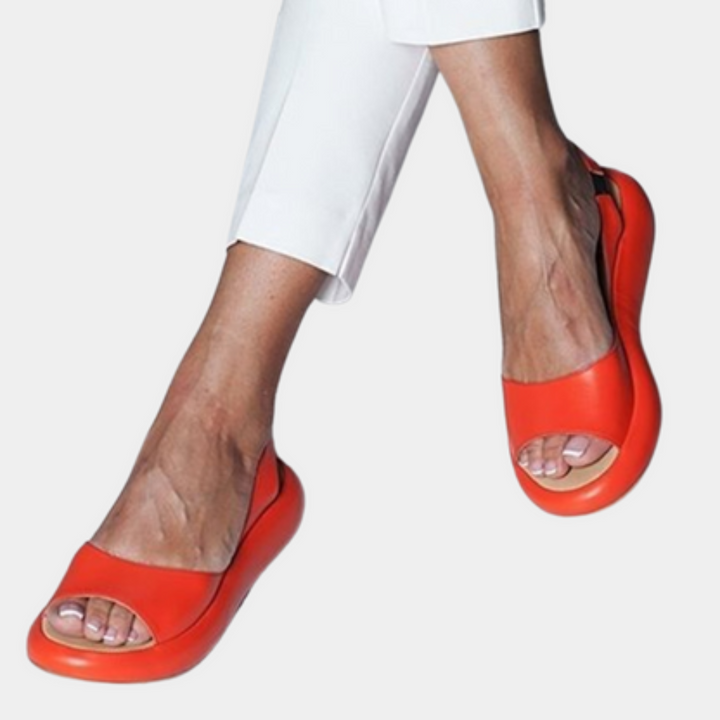 Comfortabele dames zomerschoenen met dikke zool – Tilda