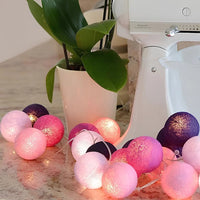 Sfeervolle Bolletjes Slinger - LumaBreeze