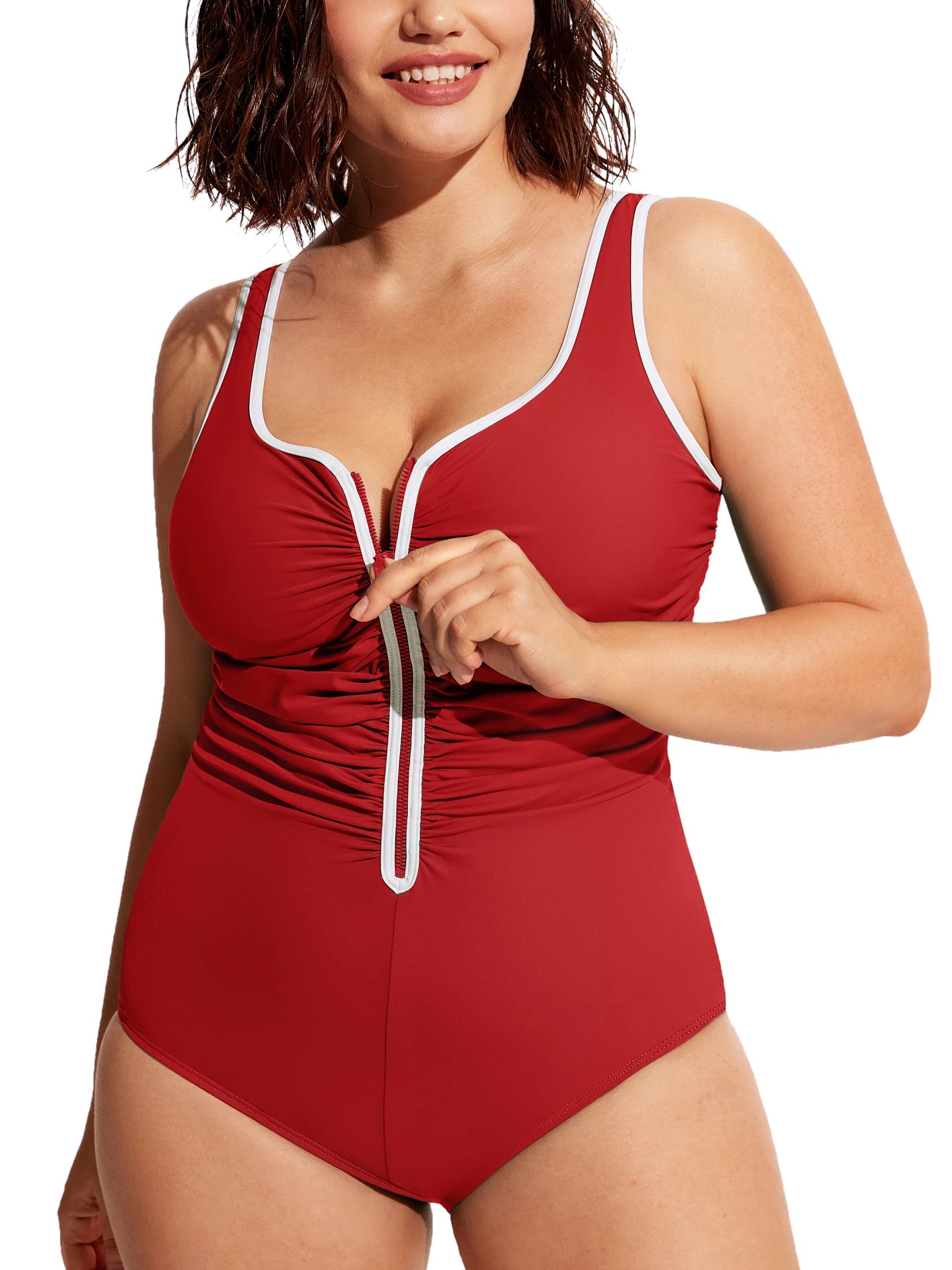 Vardi Dante™ Nova Plus-Size Badpak | Trendy & Flatterend