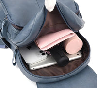 Vintage Leren Dames Rugtas - Isabella