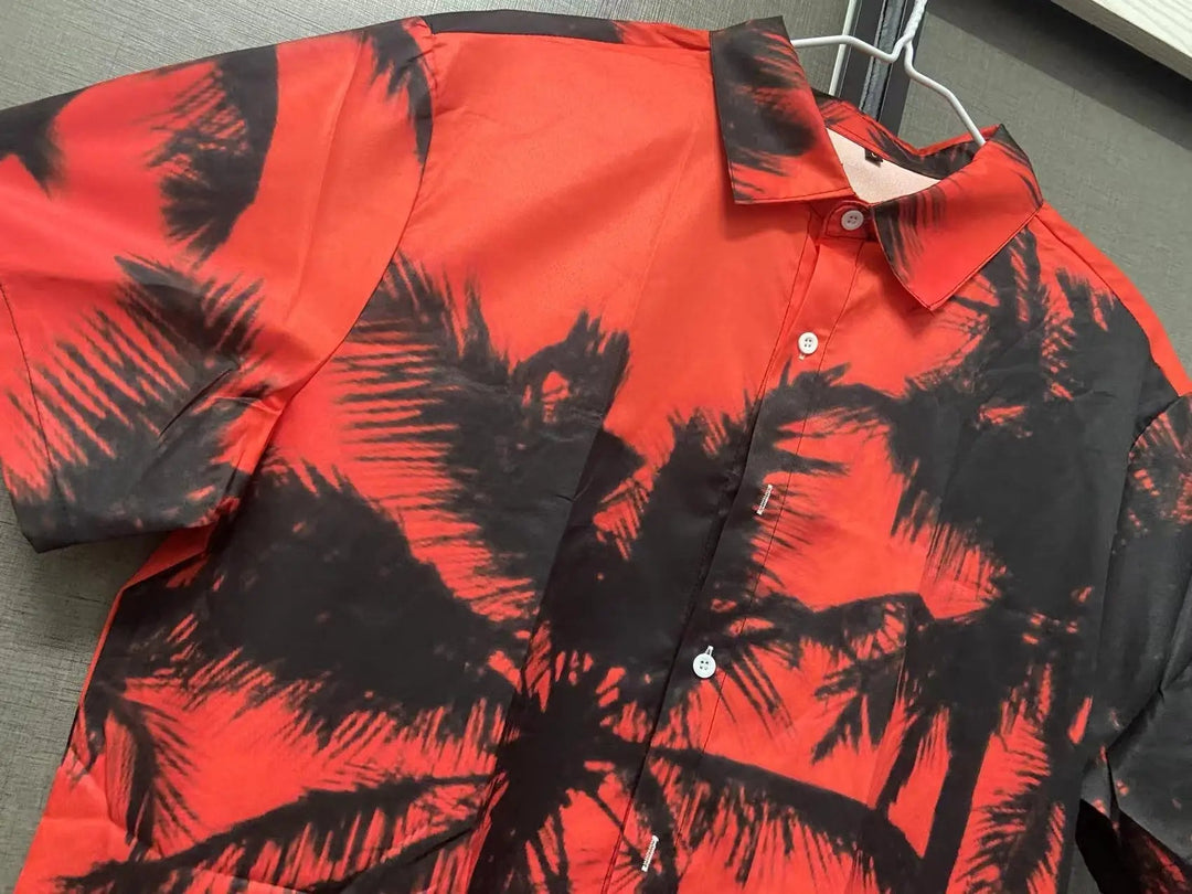 Trendy Overhemd met Tropische Print – Kaikura