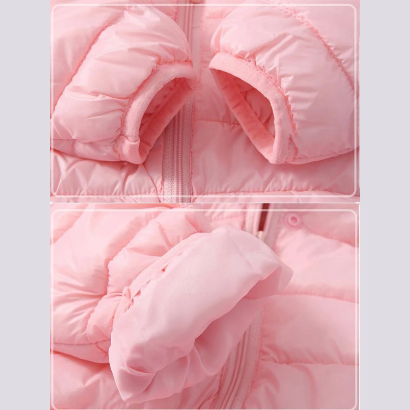 Kinderen Regenjas waterdicht in dons stijl met cartoon-design – Miro