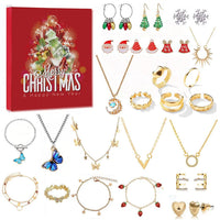 Gouden/Zilveren Sieraden Adventskalender - Livia