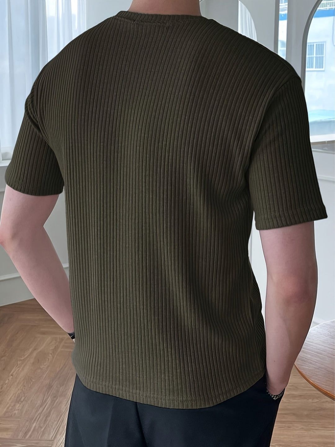 Luchtig Groen Heren T-shirt - Milan