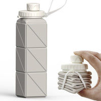 Opvouwbare Siliconen Fles – 610ml, Lekvrij & Draagbaar