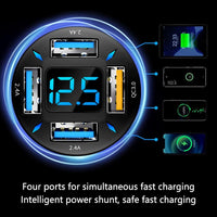 Autolader 66W Super Snelladen met USB PD & QC 3.0 – Universeel voor 12-24V Sigarettenaansteker