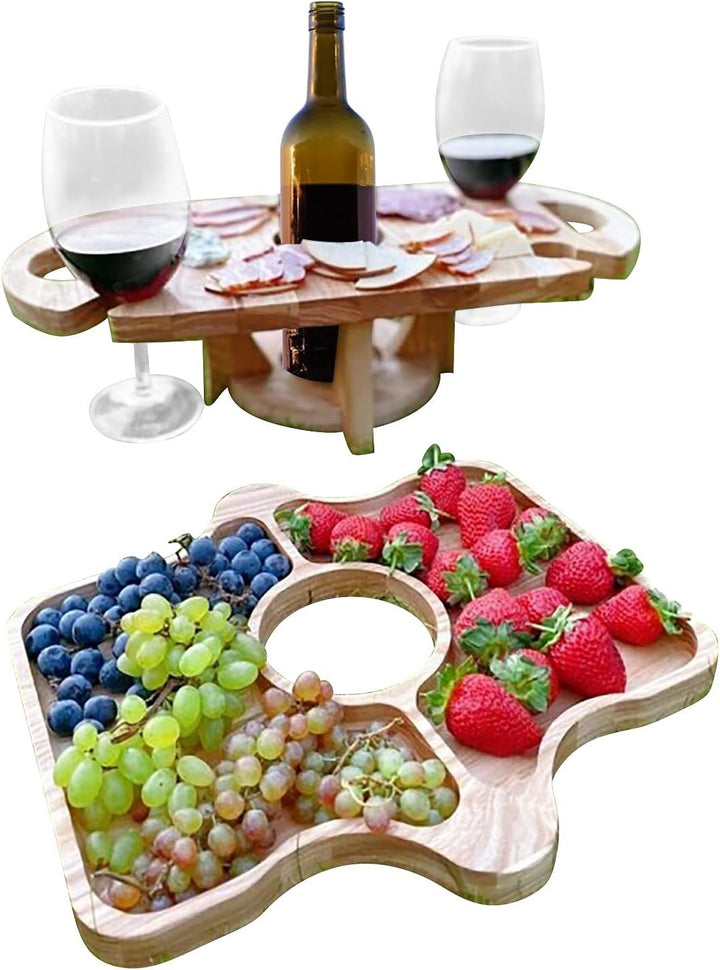 Vardi Dante™ 2-in-1 Fruit- en Wijnglazen Tafelrek